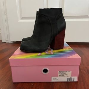 Jeffery Campbell Leather Hanger Bootie